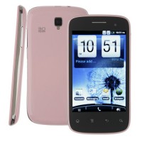 i9300 Lite Smart Phone Android 2.3 OS MTK6513 WiFi 4.0 Inch Multi-touch Screen- Pink