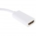 Mini DisplayPort to HDMI Female Adapter Cable