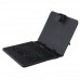 Black Leather Stand Case Micro USB Keyboard for 9.7 Inch Tablet PC