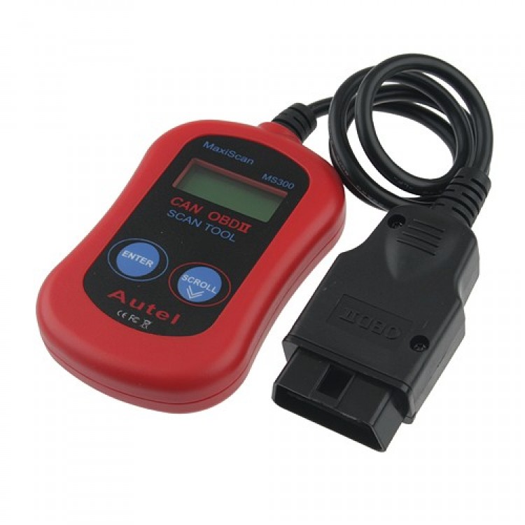 MS300 CAN OBD II Scan Tool Auto Diagnostic Code Reader Free