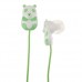 Lovely Panda 3.5mm Port Ear Type Headphone Earphone