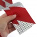 2pcs Motorcycle Car Reflective Tapes Strips Sticker