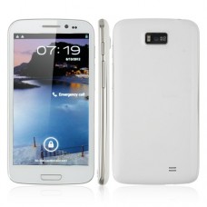 Hero 9300+ Smart Phone 5.3 Inch IPS Screen Android 4.1 MTK6577 3G GPS WiFi White