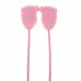 Cute Baby Foot In-ear 3.5mm Port 1.2m Cord Headset Earphone JY-555