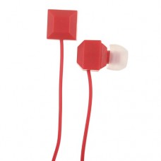 Cute Quadrate Stereo Headphone 3.5mm Port Earphone Three Color for Choose