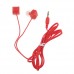 Cute Quadrate Stereo Headphone 3.5mm Port Earphone Three Color for Choose