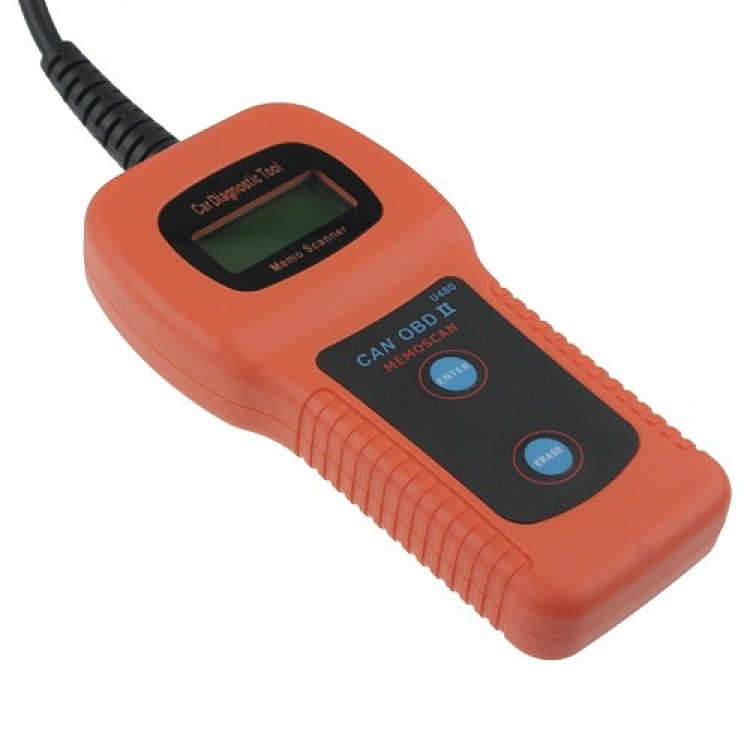 U480 OBD2 Memo Scanner Code Reader Car Diagnostic Tool Orange Free