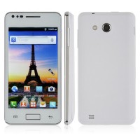 I9070 Smart Phone Android 2.3 OS WiFi FM 4.0 Inch Multi-touch Screen- White