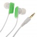 Cute Sundries Gum Stereo Headphone 3.5mm Port Earphone Four Color for Choose