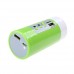 5000mAh Portable Power Bank Speaker TF Card Slot FM Radio U-disk