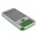 N100 TV Phone Dual Band Dual SIM Card Dual Camera Bluetooth FM 3.2 Inch Touch Screen- Green