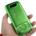 N100 TV Phone Dual Band Dual SIM Card Dual Camera Bluetooth FM 3.2 Inch Touch Screen- Green