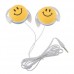 Smile Expression 3.5mm Port Stereo Headphones Earphone