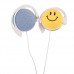 Smile Expression 3.5mm Port Stereo Headphones Earphone