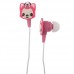 Cute Ali 3.5mm Pink Stereo Headphones Headset AL-01