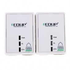 EDUP Mini HomePlug AV 200M Powerline Adapter Bridge