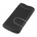 Protective Cloth Pouch for iPhone 4/4S Black