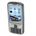 N100 TV Phone Dual Band Dual SIM Card Dual Camera Bluetooth FM 3.2 Inch Touch Screen- Black