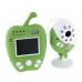 Cute 2.5 Inch LCD Wireless Baby Monitor 2.4GHz Apple Style