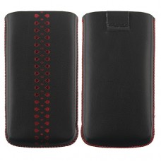 Red Diamond Pattern Pouch for iPhone 4/4S