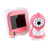 3.5 Inch Wireless LCD Baby Monitor Night Vision Waterproof with Remote Control