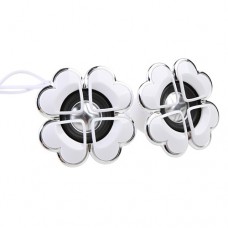 Flower Shape Mini Digital Speaker 3.5mm Audio Port