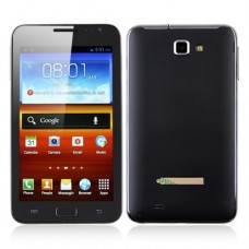 N7000+ Smart Phone Android 4.0 OS 3G TV GPS 5.2 Inch Multi-touch Screen-Black
