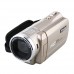 Max 12.0 Mega Pixels 3.0 Inch TFT Screen HD 720P Digital Video Camcorder HD-888-Golden