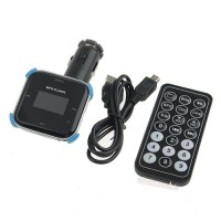 3 In 1 Multi-Function Car FM Transmitter+MP3 Player+ Car Charger Settled Positioning Frame