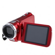 Max 12.0 Mega Pixels 3.0 Inch TFT Screen HD 720P Digital Video Camcorder HD-888-Red