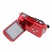 Max 12.0 Mega Pixels 3.0 Inch TFT Screen HD 720P Digital Video Camcorder HD-888-Red