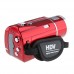 Max 12.0 Mega Pixels 3.0 Inch TFT Screen HD 720P Digital Video Camcorder HD-888-Red