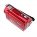 Max 12.0 Mega Pixels 3.0 Inch TFT Screen HD 720P Digital Video Camcorder HD-888-Red