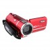 Max 12.0 Mega Pixels 3.0 Inch TFT Screen HD 720P Digital Video Camcorder HD-888-Red