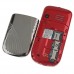 K888 Phone Dual Band Dual SIM Card Running LED FM Bluetooth Camera- Red