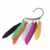 Lady Beautiful Colorful Feather Style Single Earring