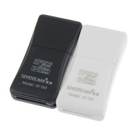 SY-T69 Multifunction Hi-Speed USB 2.0 TF Card Reader 480Mbps  2 Color