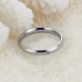 Fashion Rhinestone Titanium Steel Ring Jewelry 5/67/8