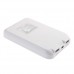 5000mAh 2 USB Output Power Bank Portable External Battery Pack for ipad/iphone 2 Colors