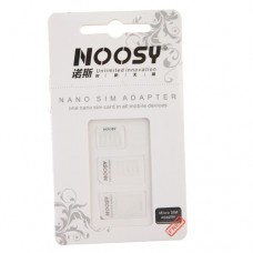 Nano SIM Adapter Kit for iPhone 5/4/4S White