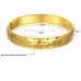 Fashion 18K Gold Plate Bracelet Bangle Jewelry