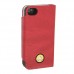 Good Quality 2450mAh External Battery Flip Leather Charger Power Case for iPhone 4/4S  2 Colors