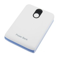 P1000 10400mAh Portable Mini USB Power Bank for iPhone iPad Tablet PC MP3