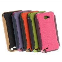 Original Brand KALAIDENG Charming I Series Straight Insert Leather Case For Samsung Galaxy Note I9220  5 Colors