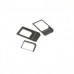 Nano SIM Adapter Kit for iPhone 5/4/4S Black