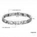Fashion Hearts Style Titanium Steel Bracelet Bangle Jewelry
