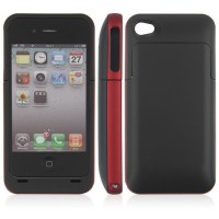 1500mAh CCIT Power Box Case and Rechargeable Backup Battery for iPhone4/4S  2 Colors