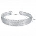 Fashion Miao Silver Cuff Style Bracelet Bangle
