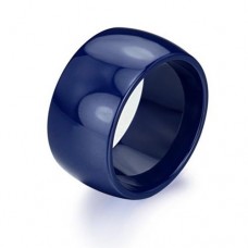 Fashion Blue Ceramic Ring Jewelry 6/7/8/9