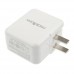 Wopow Dual USB Power Adapter US Plug 100-240V